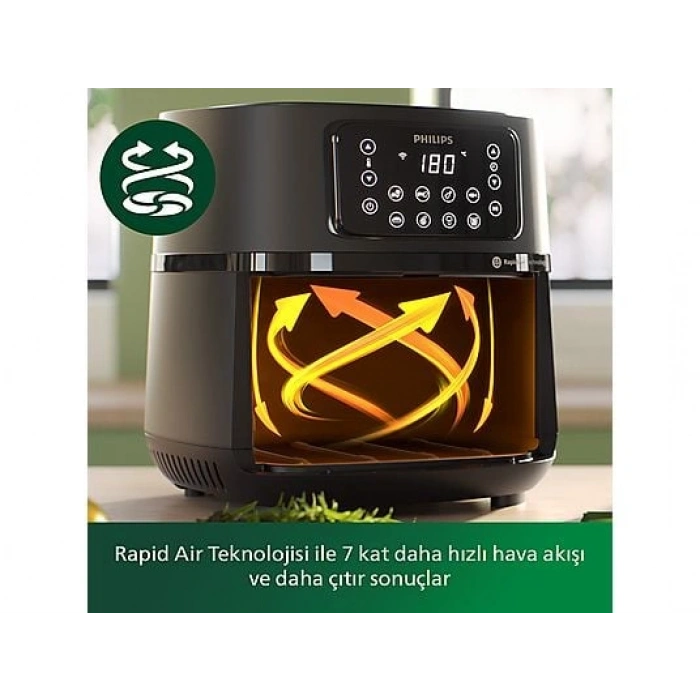 PHILIPS HD9285/96 Airfryer 5000 Serisi XXL Connected Fritöz Siyah