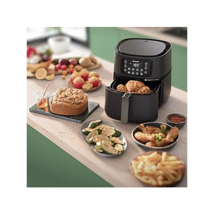 PHILIPS HD9285/96 Airfryer 5000 Serisi XXL Connected Fritöz Siyah