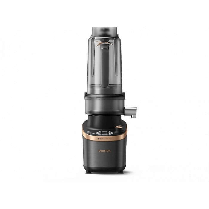 PHILIPS HR3770/00 Dual Chef Meyve Sıkacağı & Blender Siyah metal