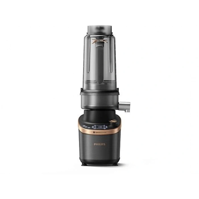 PHILIPS HR3770/00 Dual Chef Meyve Sıkacağı & Blender Siyah metal