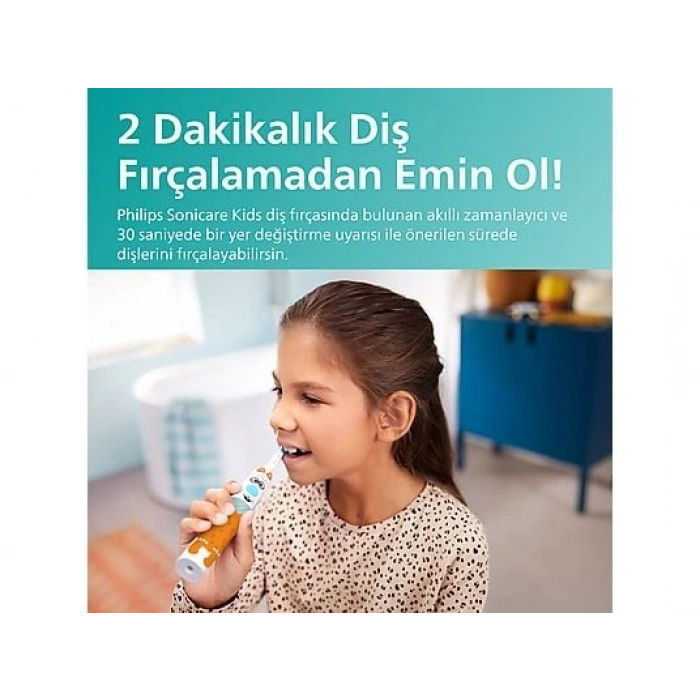 PHILIPS HX3601/01 Sonicare Çocuklar İçin Şarjlı Diş Fırçası
