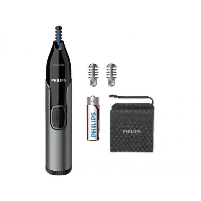 PHILIPS NT3650/16 Burun Kıl Alma Makinesi Siyah Gri