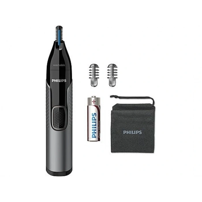 PHILIPS NT3650/16 Burun Kıl Alma Makinesi Siyah Gri