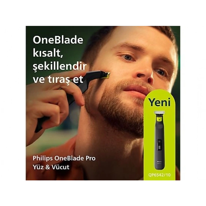 PHILIPS OneBlade Pro QP6542/10 Erkek Bakım Kiti