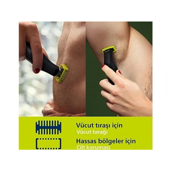 PHILIPS OneBlade Pro QP6542/10 Erkek Bakım Kiti