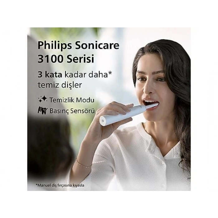 PHILIPS Sonicare 3100 - Sonic Şarjlı Diş Fırçası HX3671/13