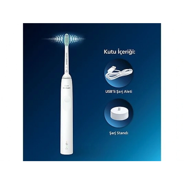 PHILIPS Sonicare 3100 - Sonic Şarjlı Diş Fırçası HX3671/13