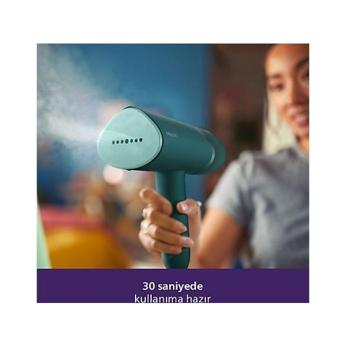 PHILIPS STH3020/70 Buharlı Dikey Düzleştirici Su Yeşili