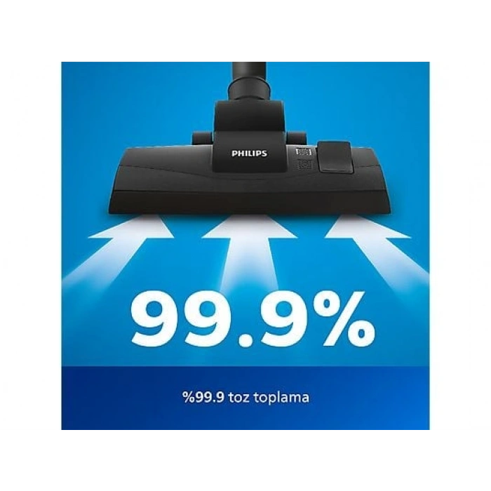 PHILIPS XB2123/09 2000 Serisi Toz Torbasız Elektrikli Süpürge Lacivert