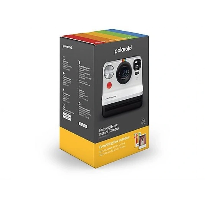 POLAROID EB Now Gen 2 Anlık Fotoğraf Makinesi Siyah Beyaz