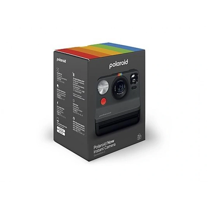 POLAROID Now Gen 2 Anlık Fotoğraf Makinesi Siyah