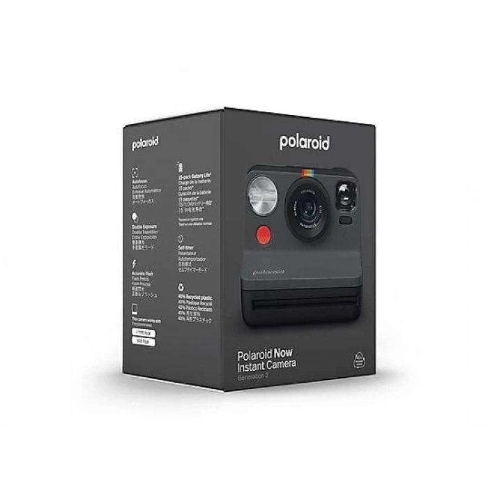 POLAROID Now Gen 2 Anlık Fotoğraf Makinesi Siyah