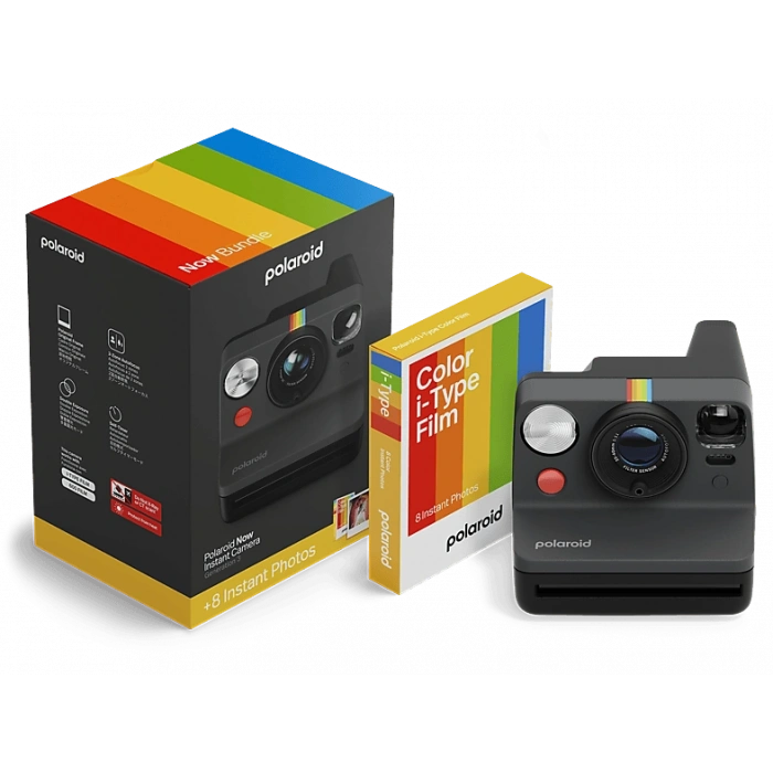 POLAROID Now Gen 3 Black + Color Film Bundle