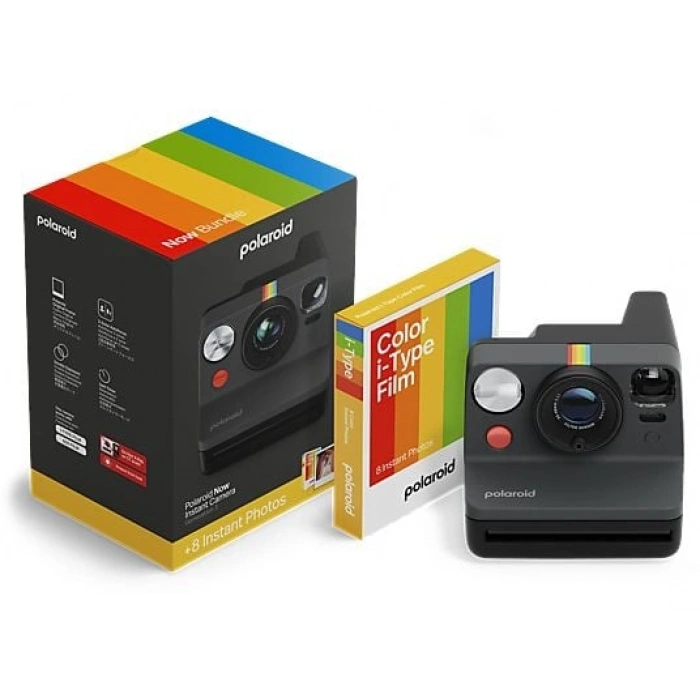 POLAROID Now Gen 3 Black + Color Film Bundle