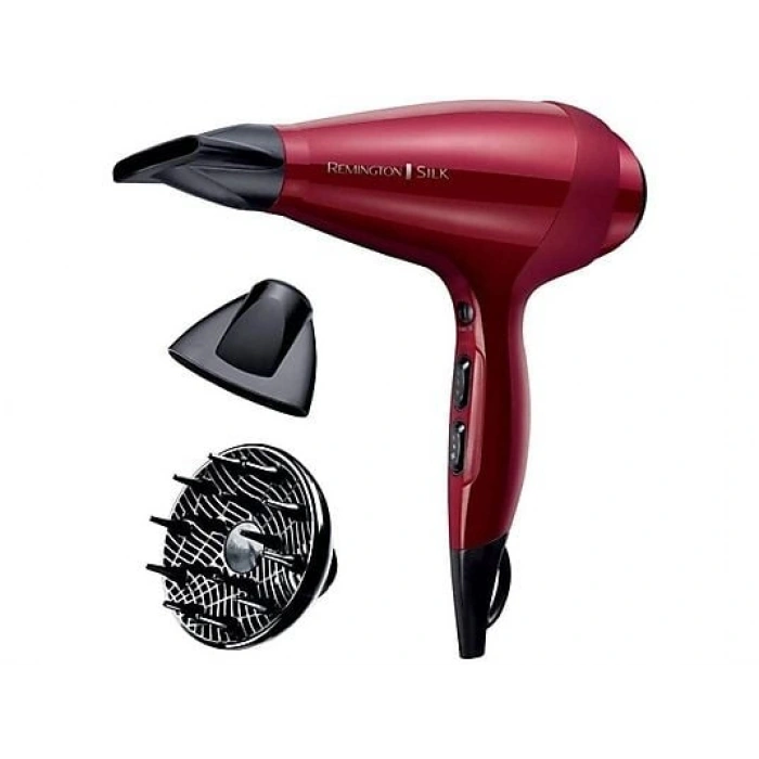REMINGTON AC9096 Silk 2400 W Saç Kurutma Makinesi Kırmızı