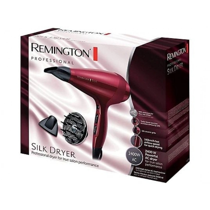 REMINGTON AC9096 Silk 2400 W Saç Kurutma Makinesi Kırmızı