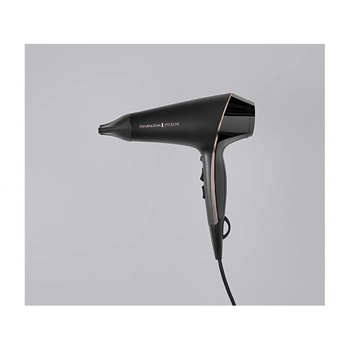 REMINGTON PROLuxe Midnight Edition 2400 W Saç Kurutma Makinesi Siyah