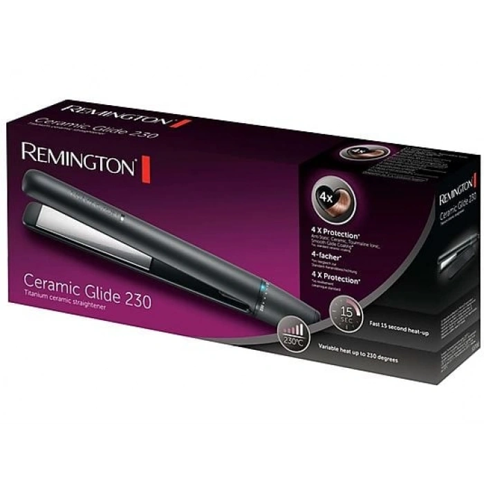 REMINGTON S3700 Saç Düzleştirici Siyah
