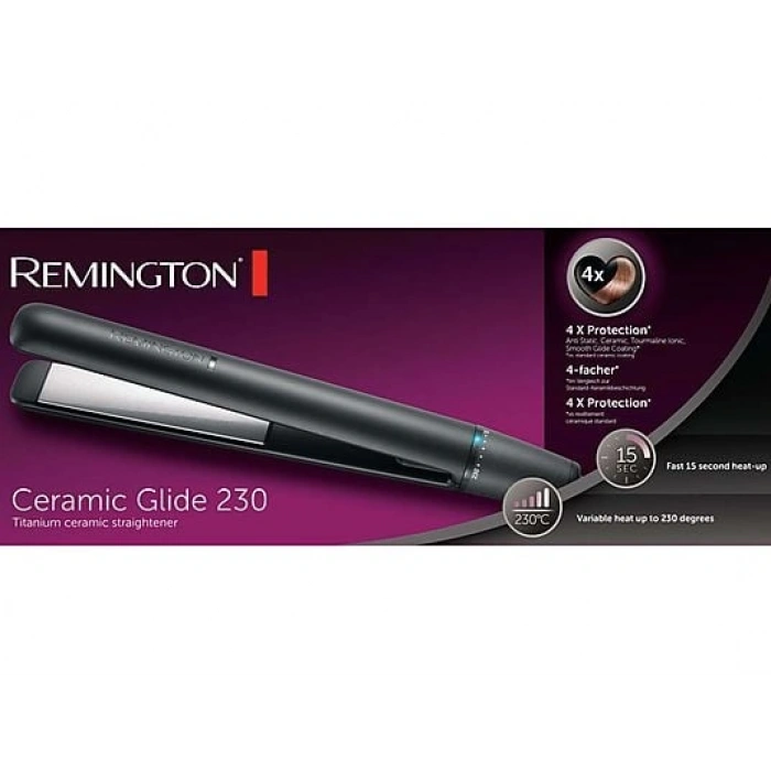 REMINGTON S3700 Saç Düzleştirici Siyah