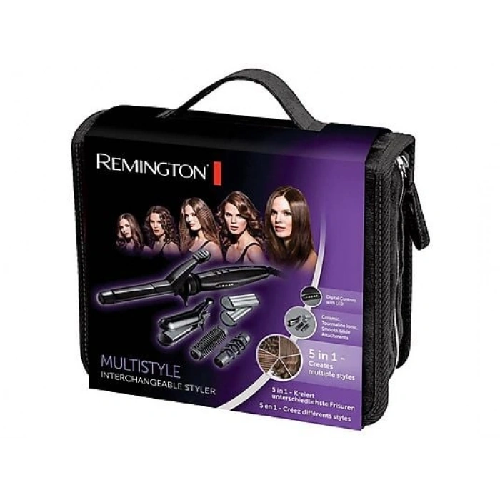 REMINGTON S8670 Hair Envy Saç Şekillendirme Seti Siyah