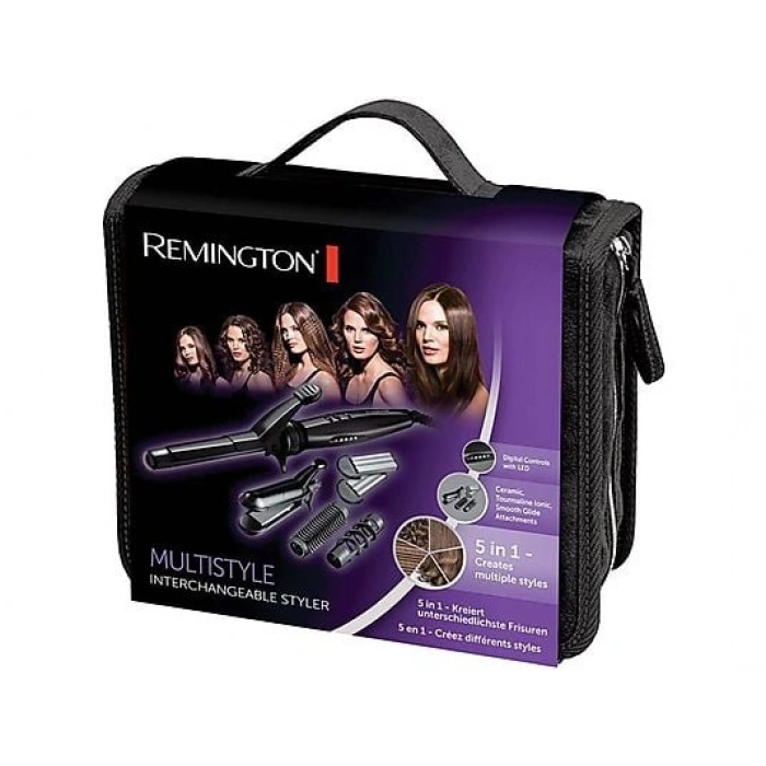 REMINGTON S8670 Hair Envy Saç Şekillendirme Seti Siyah