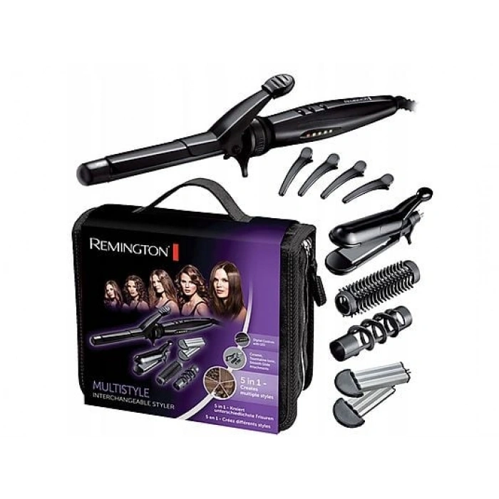 REMINGTON S8670 Hair Envy Saç Şekillendirme Seti Siyah