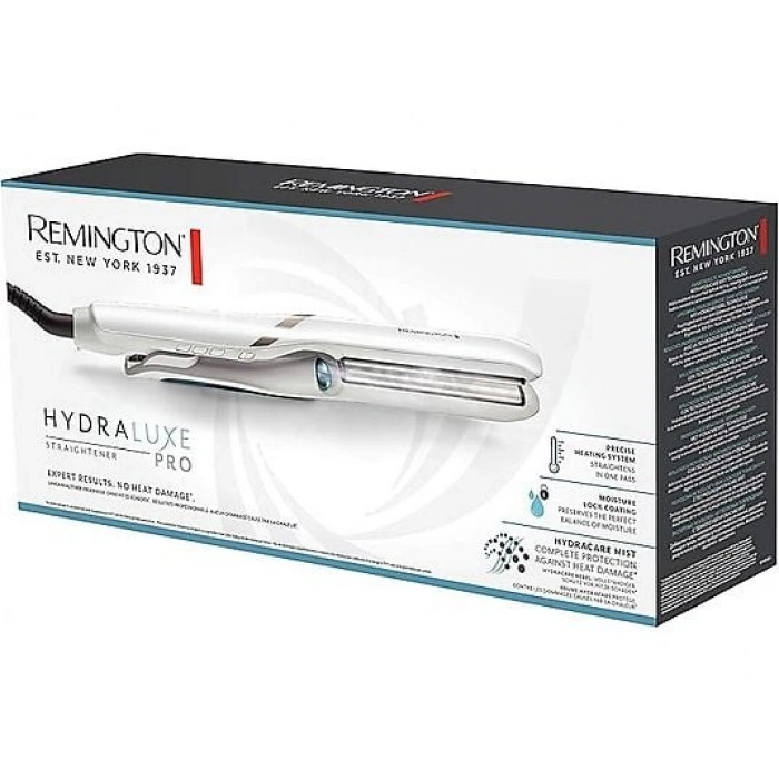 REMINGTON S9001 Hydraluxe Pro Soğuk Buharlı Saç Düzleştirici Beyaz