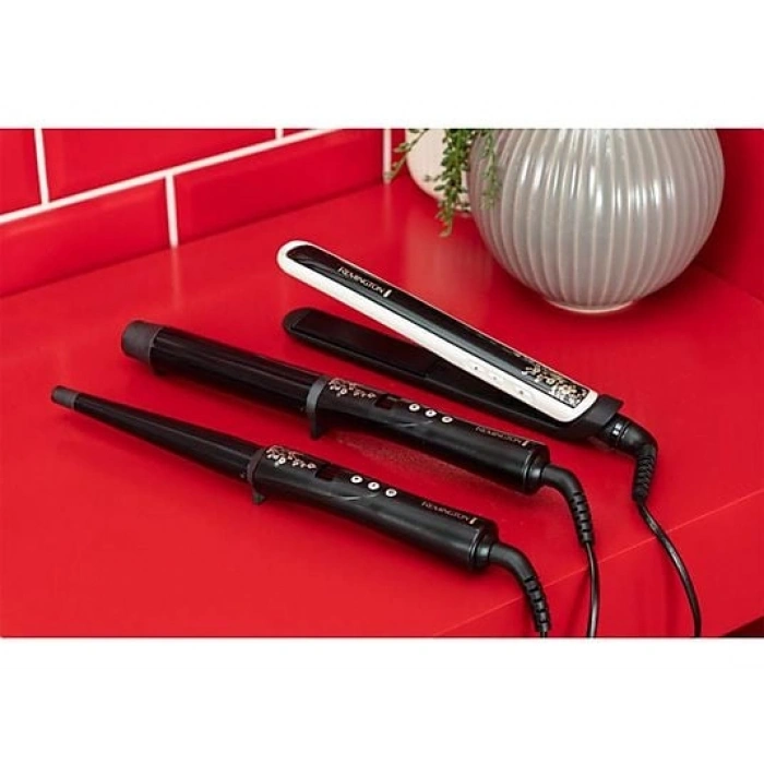 REMINGTON S9500 Pearl Saç Düzleştirici Siyah
