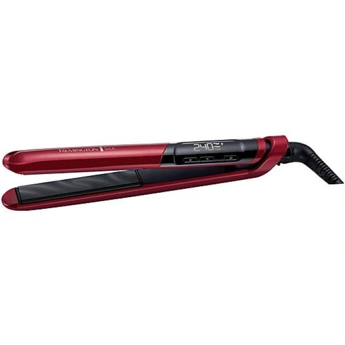 REMINGTON Silk S9600 Saç Düzleştirici Kırmızı