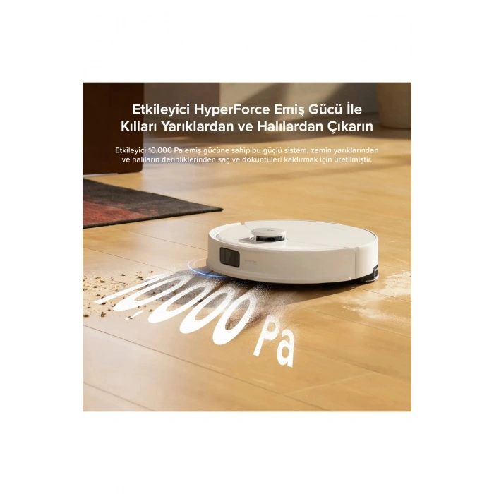 ROBOROCK Q8 Max Pro Robot Süpürge Beyaz