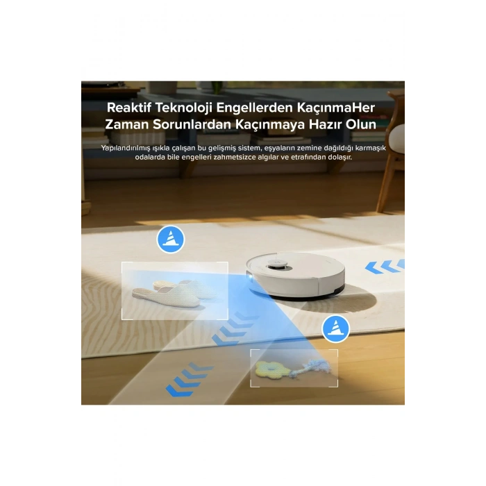 ROBOROCK Q8 Max Pro Robot Süpürge Beyaz