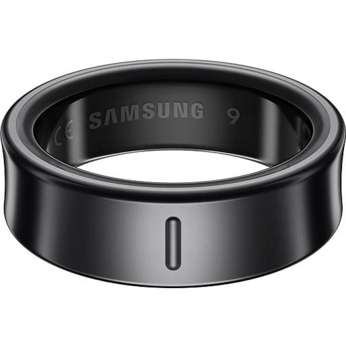 SAMSUNG Galaxy Akıllı Yüzük Siyah Titanyum Yüzük Ölçüsü 6, 16.5 mm