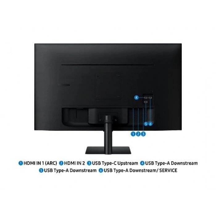 SAMSUNG M7 M70D 32 inç 4 ms 60 Hz 4K UHD VA Smart Akıllı Monitör