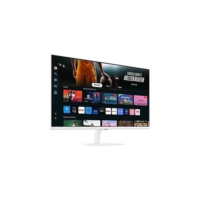 SAMSUNG M7 M70D (HDMI+USB +USB-C) 4K WiFi+Bluetooth Smart 32 inç 4K UHD 4 ms 60 Hz Monitör Beyaz