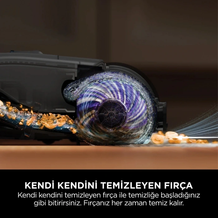 SHARK HydroVac Pro Islak&Kuru Şarjlı Silme ve Süpürme Makinesi Koyu Gri
