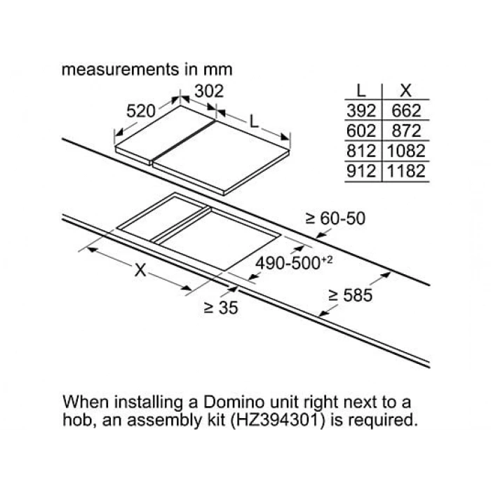 SIEMENS ER3A6AB70 Ankastre  Gazlı Domino Ocak