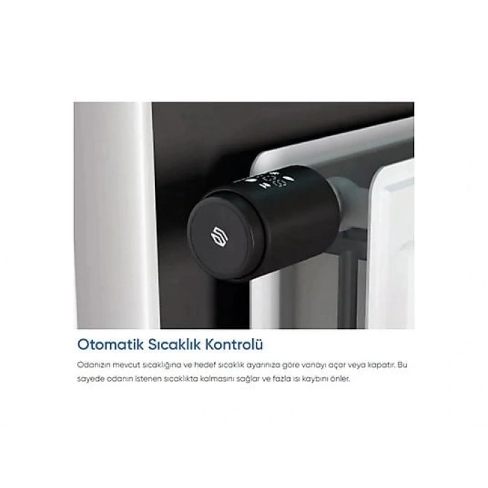 ŞIMART Bluetooth Bağlantılı ve Isı Kontrolü Akıllı Termostatik Radyatör Vanası