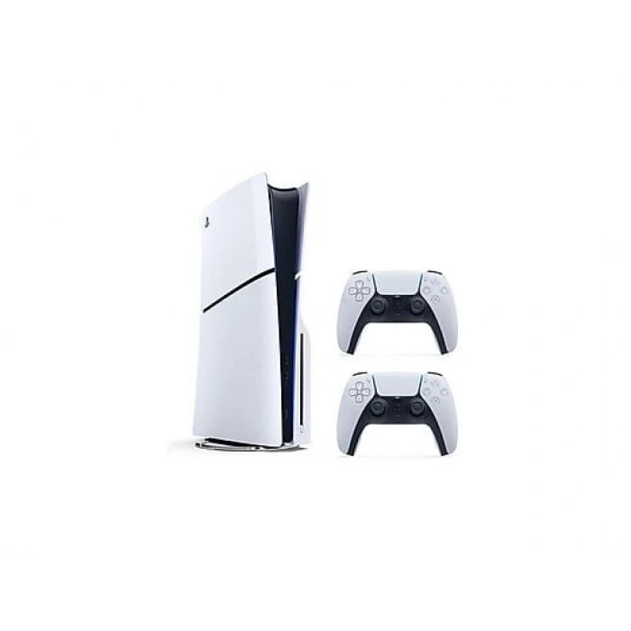 SONY 2.DualSense + Playstation 5 Slim Standart Edition 1TB (İthalatçı Garantili) Oyun Konsolu Beyaz