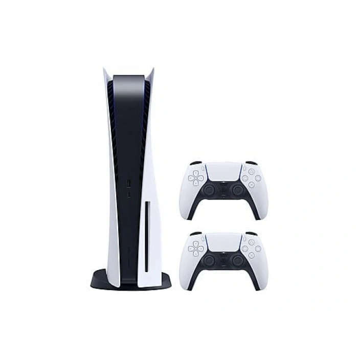 SONY 2.Kol DualSense + Playstation 5 Standart Cdli (İthalatçı Garantili ) Oyun Konsolu Beyaz