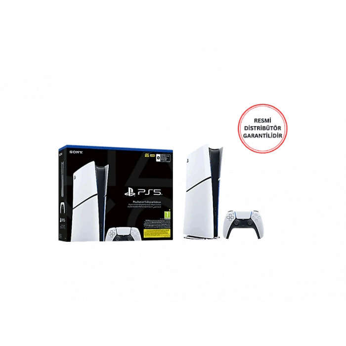 SONY Playstation 5 Slim Digital Edition 1 TB Oyun Konsolu Beyaz