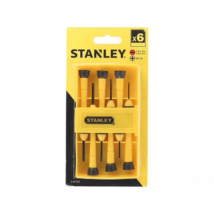 STANLEY 0-66-052 6 Parça Saatçi Tornavida Seti