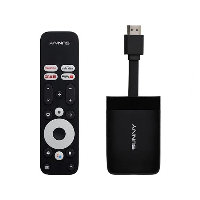 SUNNY 4K Ultra HD Android İşletim Sistemli Prime TV Stick