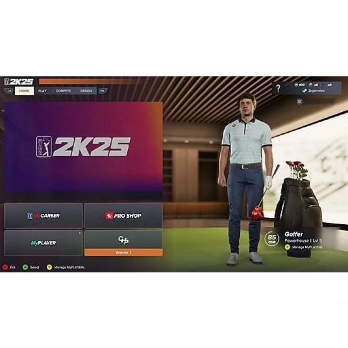 TAKE 2 PGA 2K25 PS5 Oyun