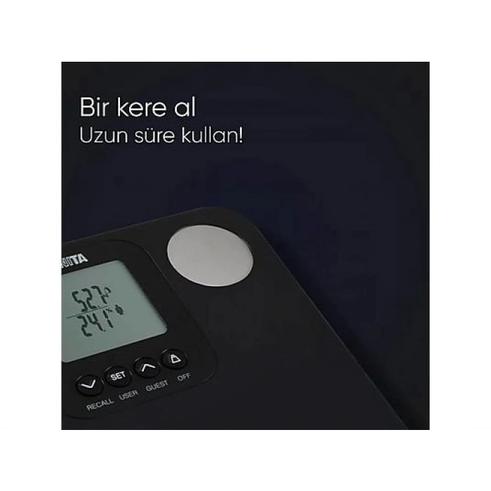 TANITA BC 730 Vücut Analiz Baskülü Siyah