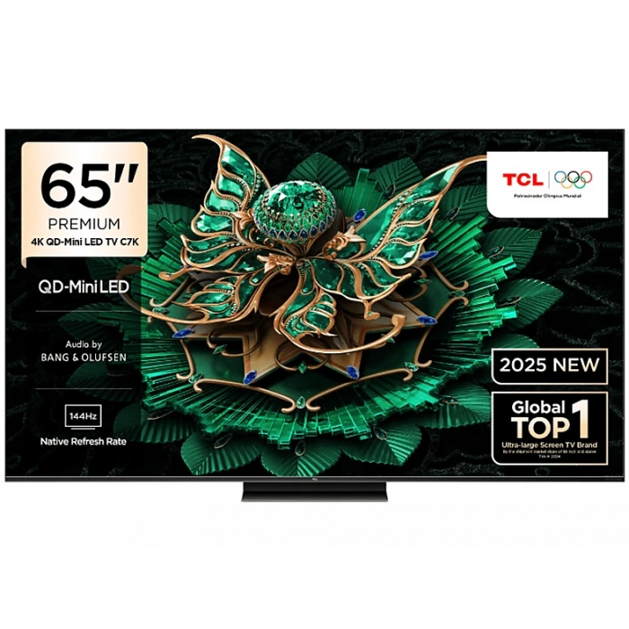 TCL 65C7K 65 inç 164 Ekran Uydu Alıcılı Smart Google 4K Premium QD-Mini LED TV
