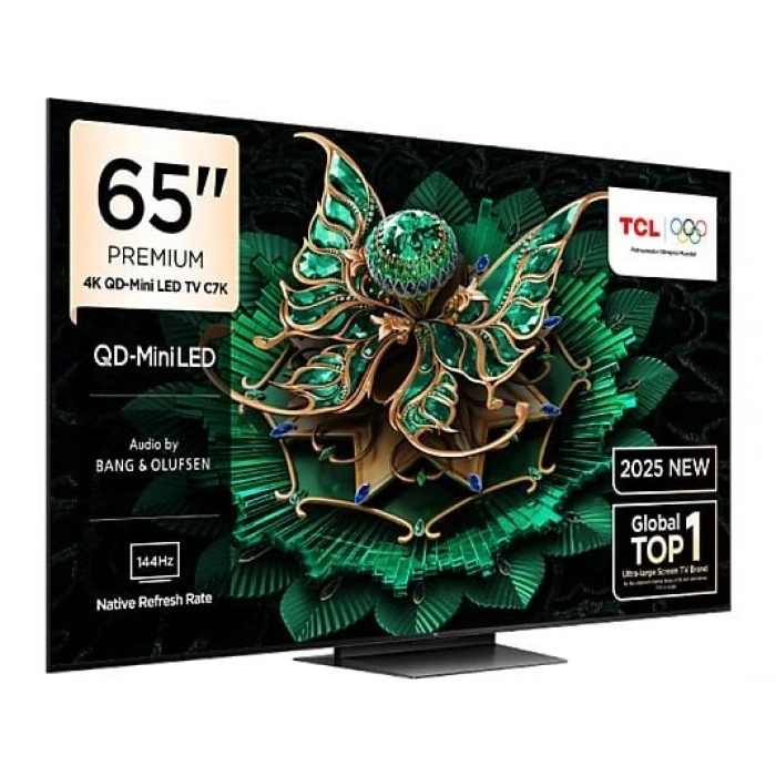 TCL 65C7K 65 inç 164 Ekran Uydu Alıcılı Smart Google 4K Premium QD-Mini LED TV