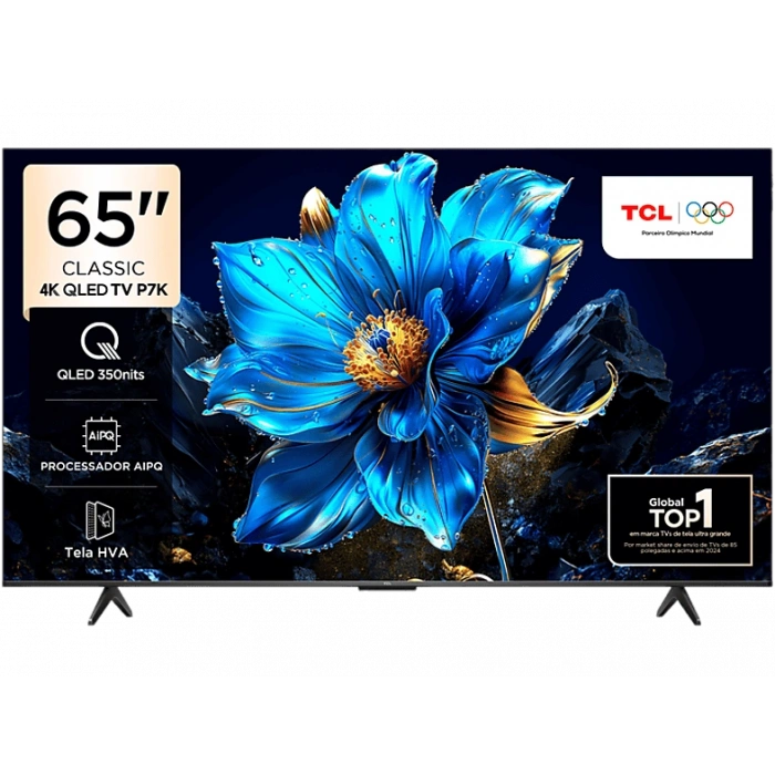 TCL 65P7K 65 inç 165 Ekran Uydu Alıcılı Smart 4K UHD QLED Google TV