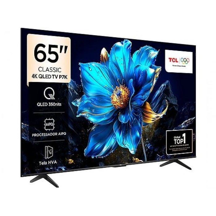TCL 65P7K 65 inç 165 Ekran Uydu Alıcılı Smart 4K UHD QLED Google TV