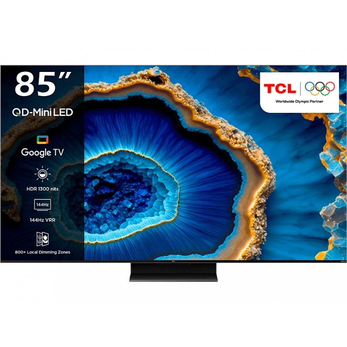 TCL 85C755GTV 85 inç 215 Ekran Uydu Alıcılı 4K Mini LED Google TV
