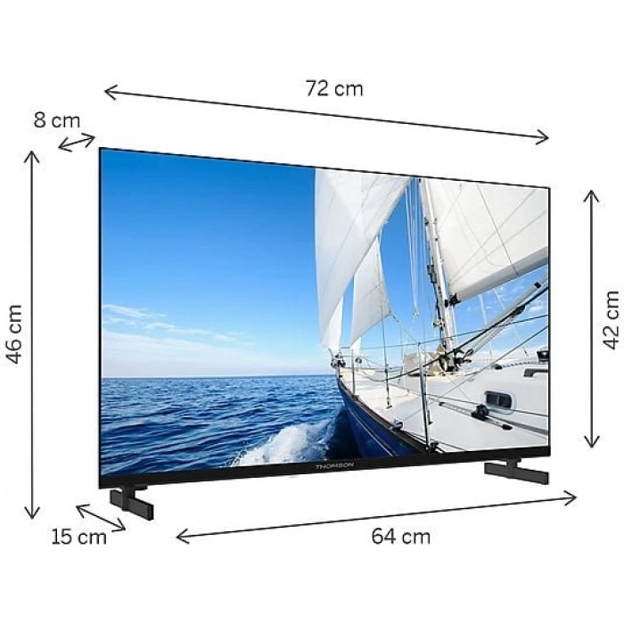 THOMSON 32HG2S14 HD 32 inç 82 Ekran Uydu Alıcılı Google Smart LED TV